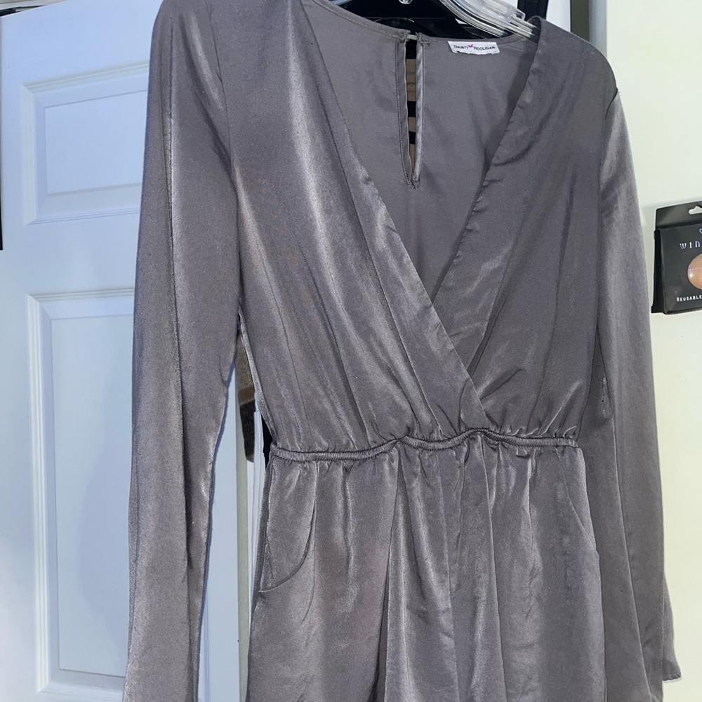 Plum color romper
